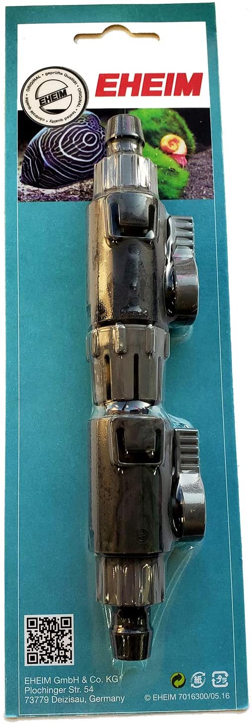 Eheim Double Tap with Quick-Release Coupling for 494 Hose