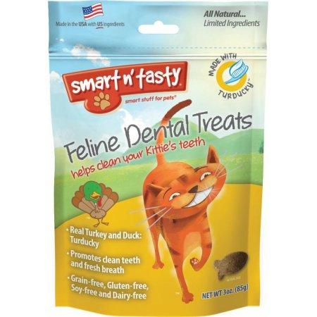 Emerald Pet Turducky Dental Cat Treats - 3 oz Bag
