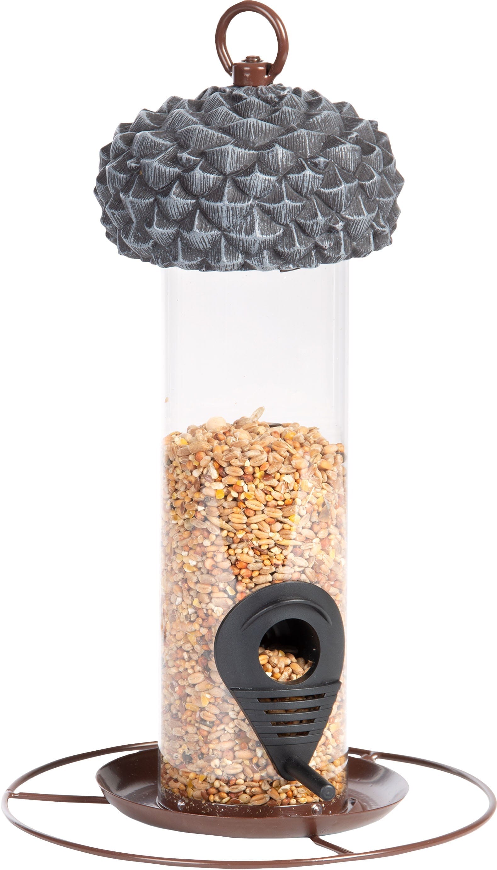 Esschert Design Acorn Silo Tubed Wild Bird Feeder - 6 Oz Cap