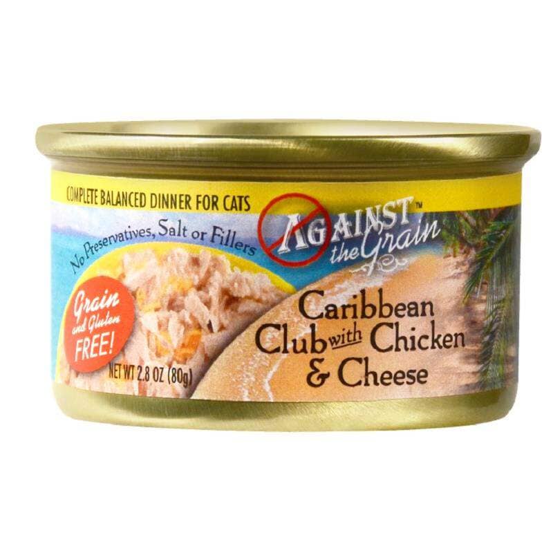 Evanger's Caribbean Club with Chicken & Cheese Dinner Canned Cat Food - 2.8 Oz - Case of 24