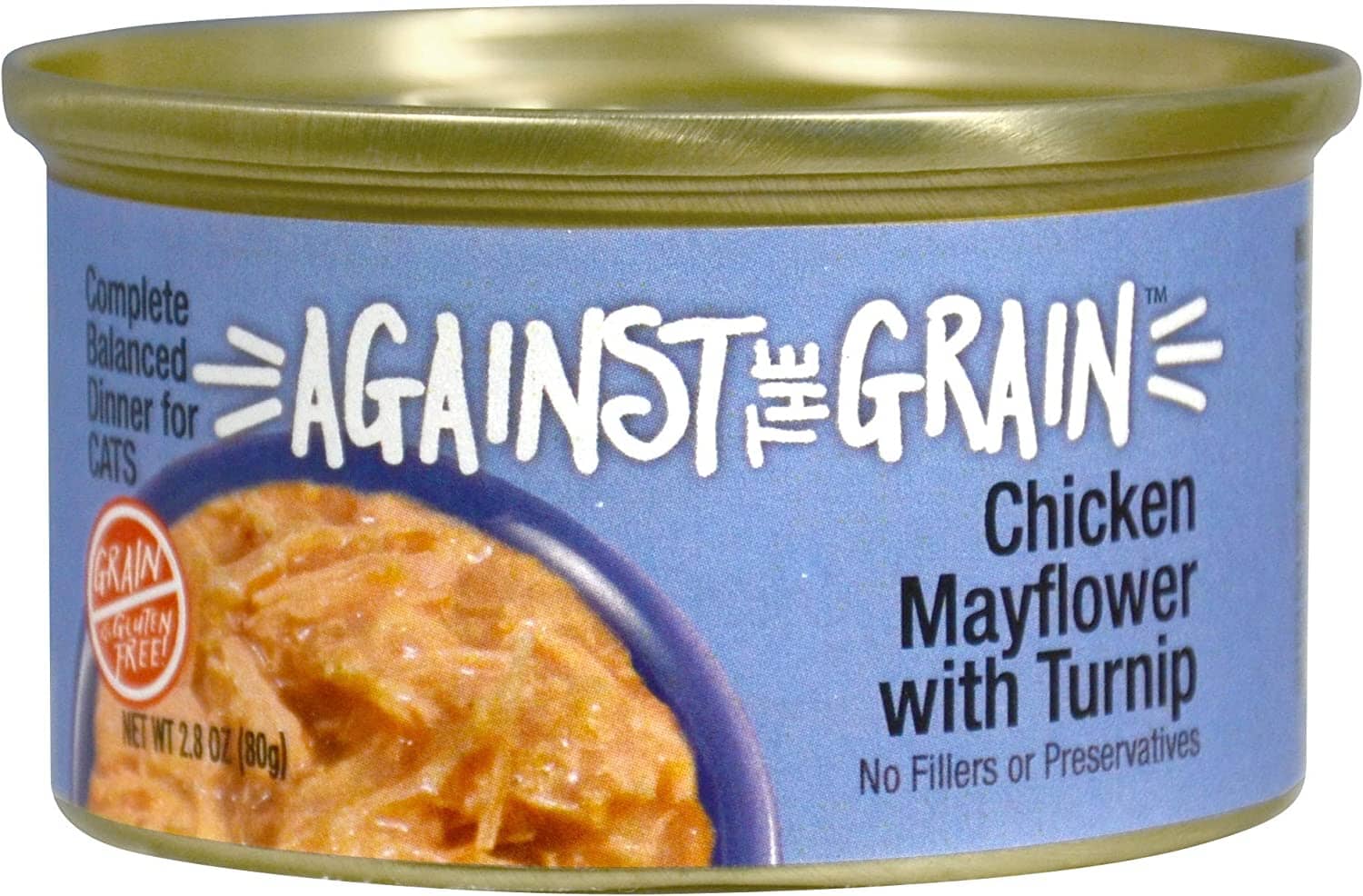 Evanger's Chicken Mayflower with Turnip Dinner Canned Cat Food - 2.8 Oz - Case of 24