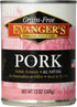 Evanger's Grain-Free Pork Canned Cat and Dog Food - 12.8 Oz - Case of 12