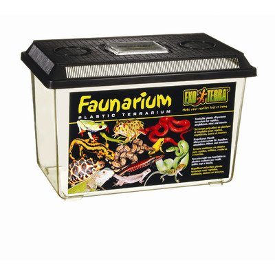 Exo Terra Faunarium All-Purpose Terrarium - 9" x 6" x 6.5"