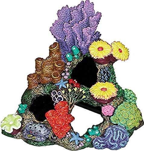 Exotic Environments Indonesian Reef Cavern Resin Aquatics Decoration - Medium