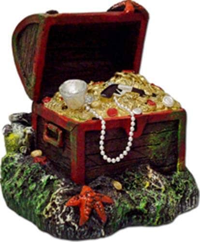 Exotic Environments Sm Wonders Captain Kidds Treasure Resin Aquatics Decoration