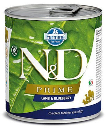 Farmina N&D Prime Lamb & Blueberry Canned Dog Food - 10 oz - Case of 6