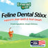 Feline Dental Stixx Emerald Feline Cat Dental Sticks - Tuna - 3.6 Oz