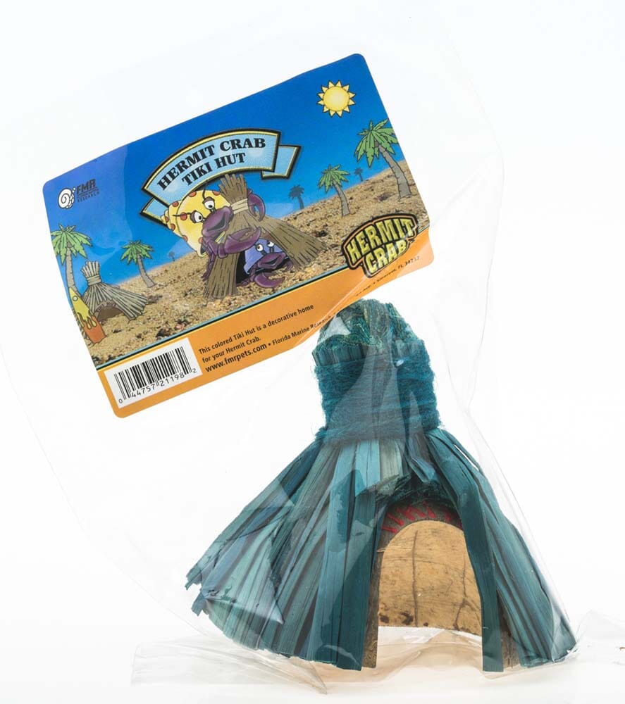 Florida Marine Research Hermit Crab Tiki Hut - Assorted - Small