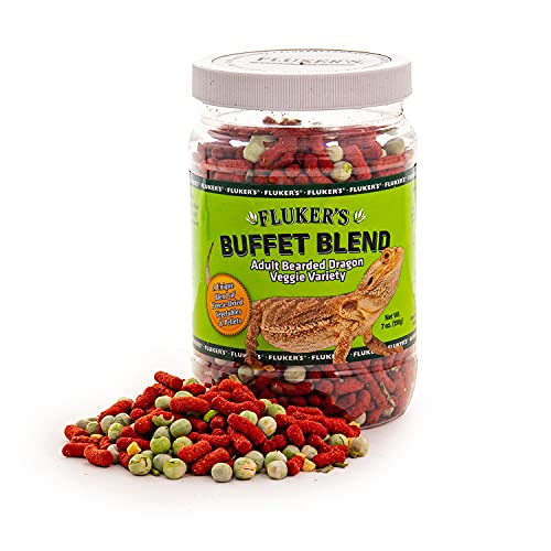 Fluker's Buffet Blend Veggie Variety for Adult Bearded Dragons - 7 oz