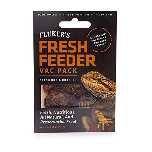 Fluker's Fresh Feeder Vac Pack - Fresh Dubia Roaches - 0.7 oz