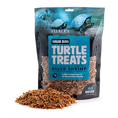 Fluker's Grub Bag Turtle Treats - River Shrimp - 12 oz