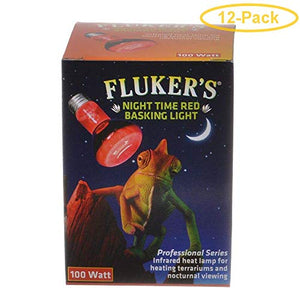 Fluker's Night Time Red Basking Light - 100 W