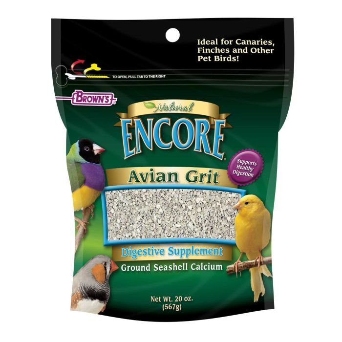 F.M. Brown's Fortified Avian Grit Bird Gravel - 20 oz