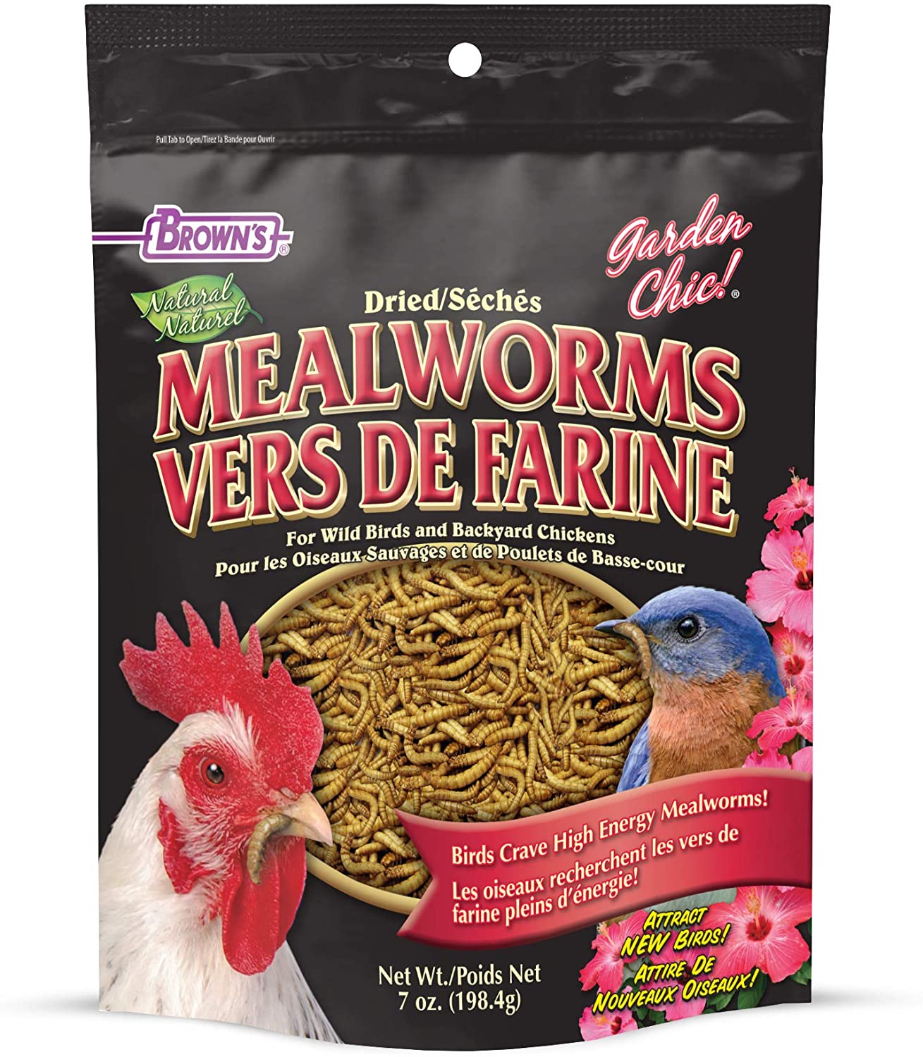 F.M. Brown's Mealworms Fixins Wild Bird Food - 7 oz