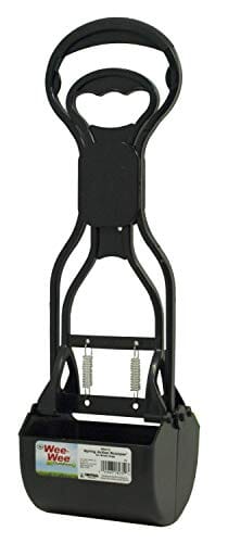 Four Paws Allens Spring Action Scooper Dog Waste Pick Up - Black - Small