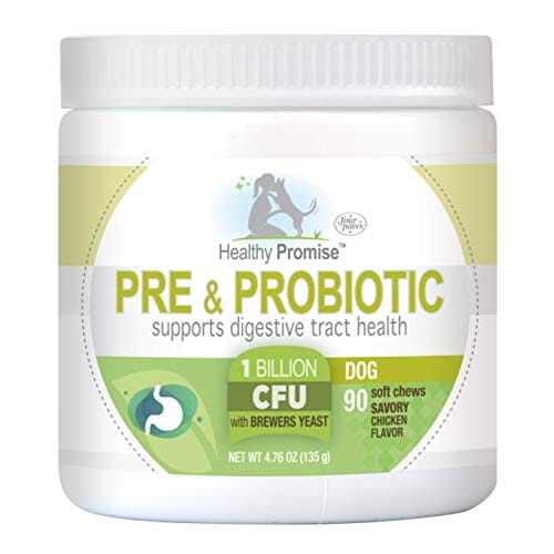 Four Paws Healthy Promise Pre-Probiotic Chews for Dogs - Chicken - 90 Count