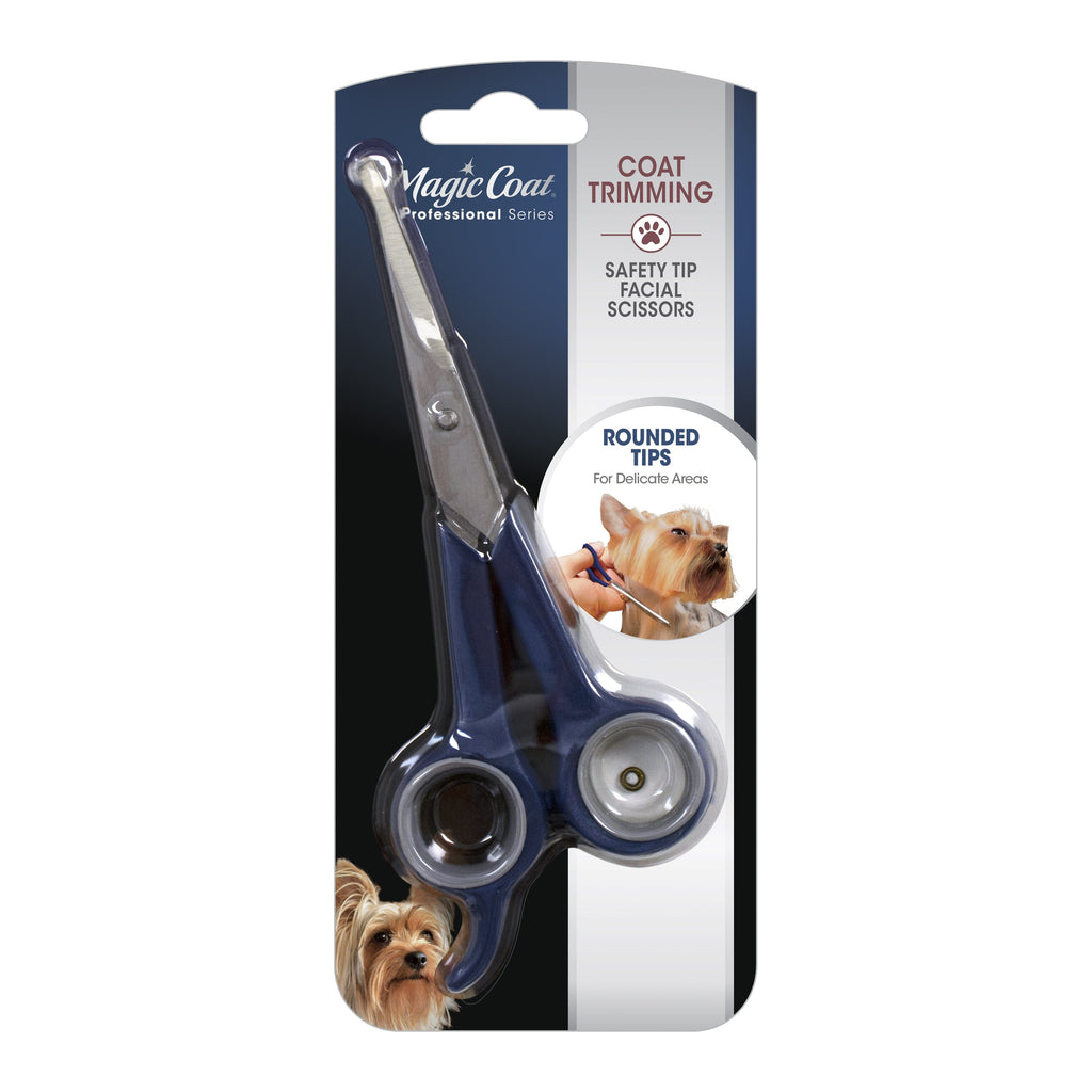Four Paws Magic Coat Professional Series Safety Tip Facial Dog Trimming Scissors Saftey...