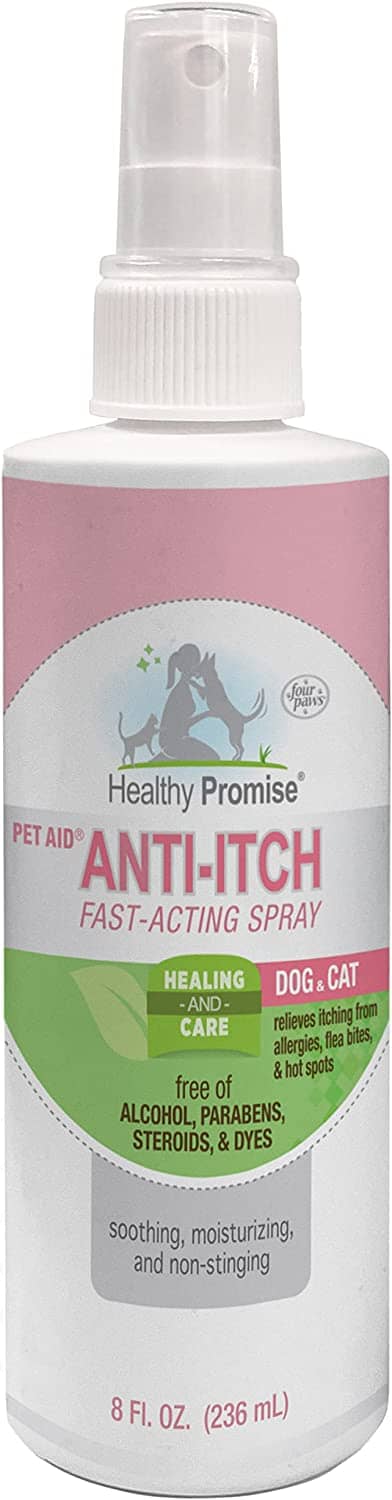 Four Paws Pet Aid Anti-Itch Pet Spray - 8 Oz
