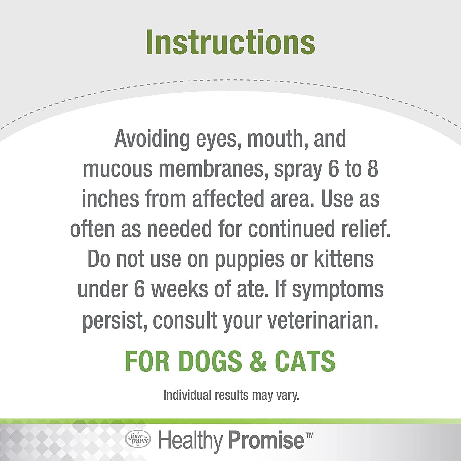 Four Paws Pet Aid Anti-Itch Pet Spray - 8 Oz