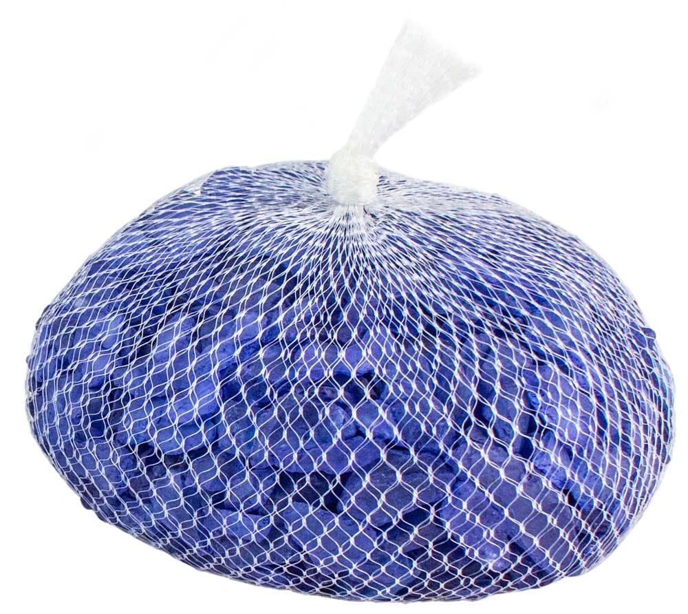 Galapagos Aquarium Sea Glass Deep Sea Blue - 4 lb