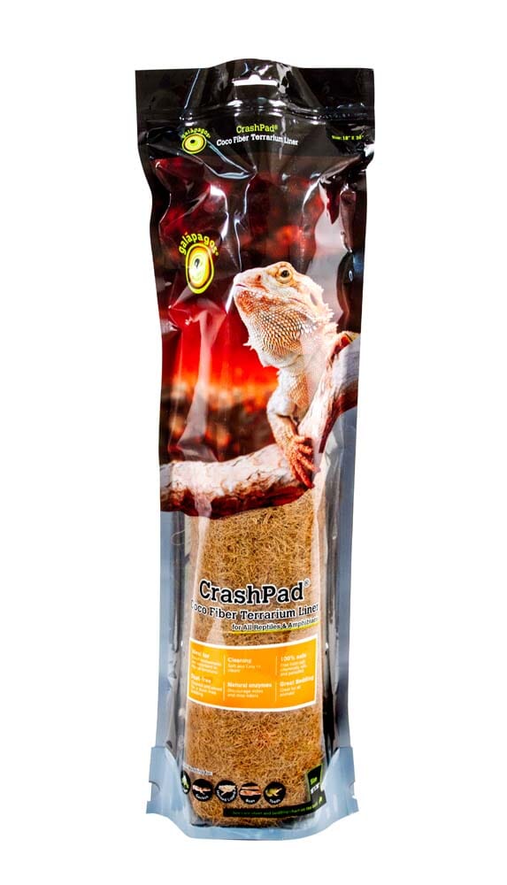 Galapagos CrashPad Coco Fiber Terrarium Liner - Brown - 18 In X 36 in