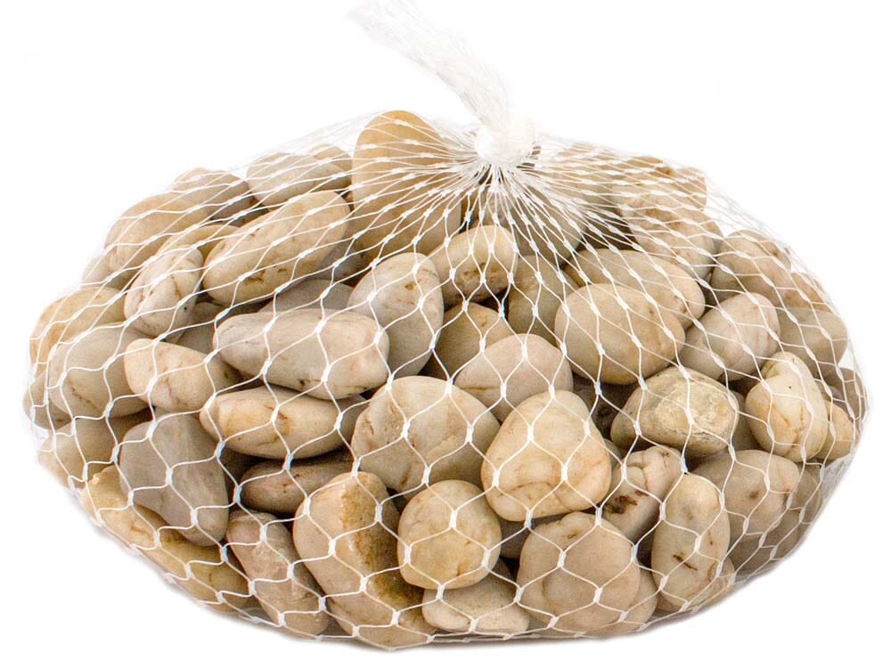 Galapagos Natural Stones for Terrarium - White - 4 lb