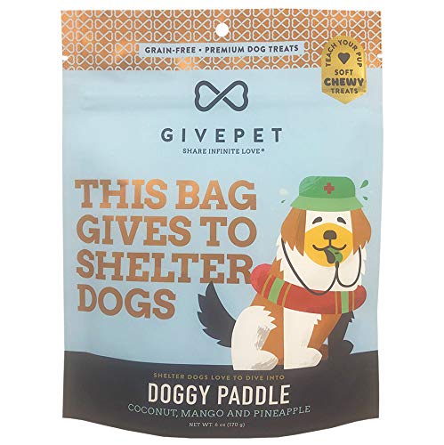 GivePet Dog Treats Grain-Free Doggy Paddle - 6 Oz