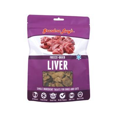 Grandma Lucy's Liver Freeze-Dried Dog Treats - 2.5 oz Bag