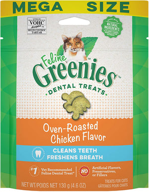 Greenies Feline Chicken Dental Cat Treats - 4.6 oz