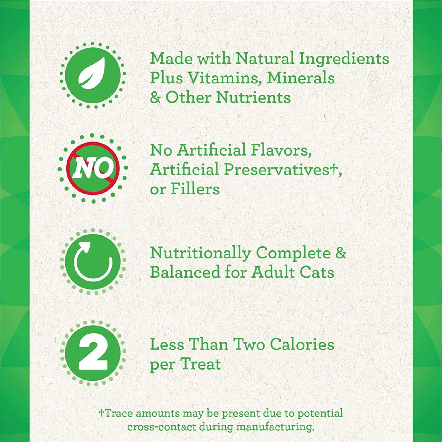 Greenies Feline SmartBites Hairball Control Chicken Dental Cat Treats - 2.1 oz