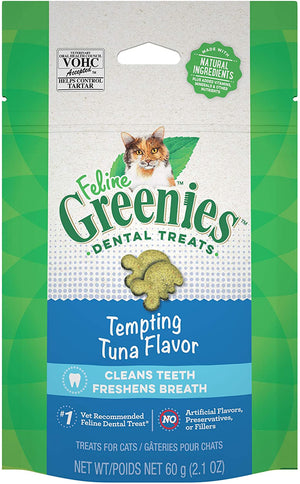 Greenies Feline Tuna Dental Cat Treats - 2.1 oz