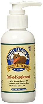 Grizzly Pet Products Grizzly Salmon PLUS Dog and Cat Supplement - 16 oz