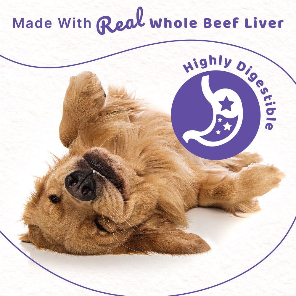Halo Liv-A-Littles Freeze-Dried Beef Liver Protein Treats