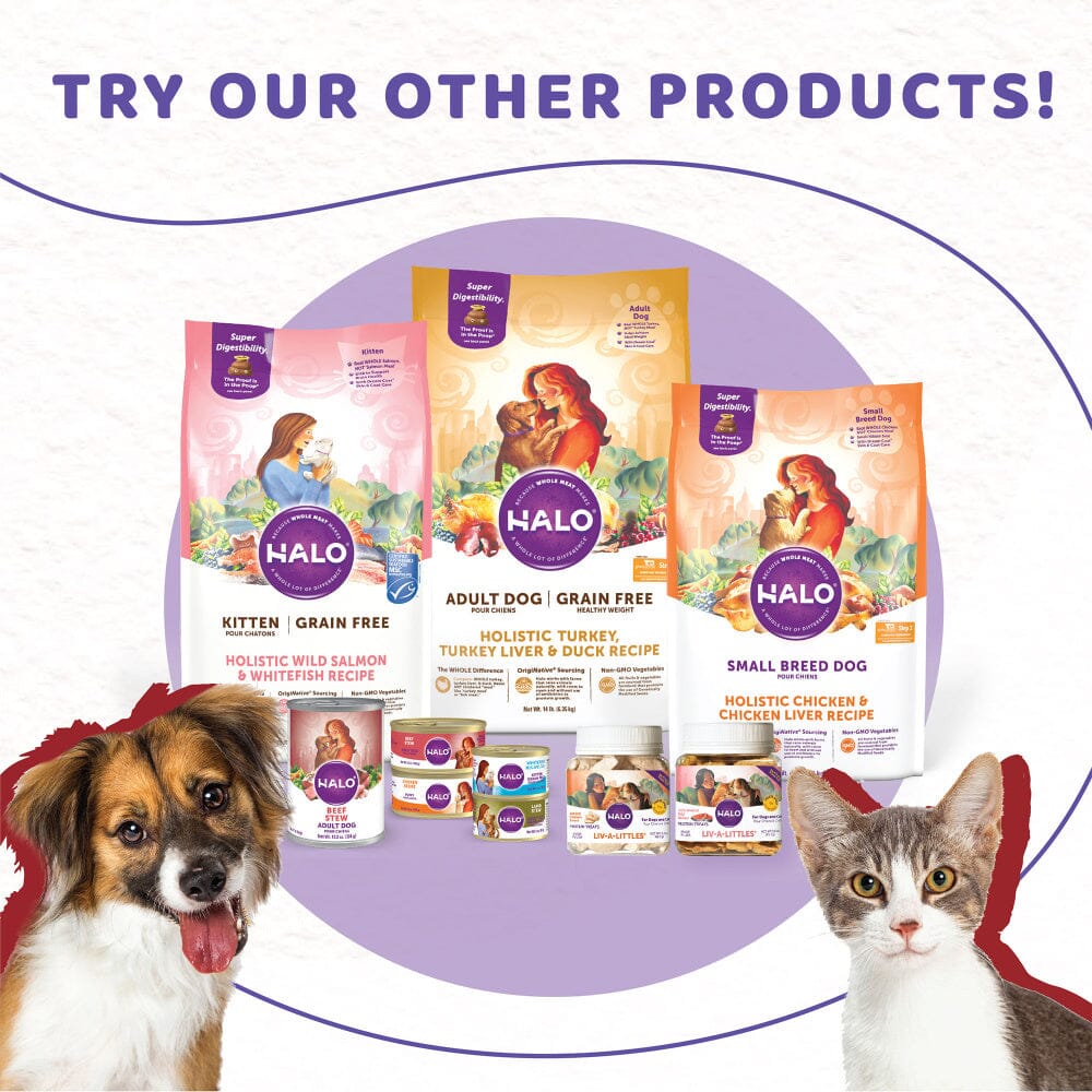 Halo Liv-A-Littles Freeze-Dried Beef Liver Protein Treats