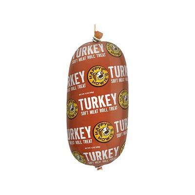 Happy Howie's 12 oz Soft Turkey Roll Natural Dog Chews