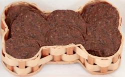 Happy Howie's 4" Beef Burgers Natural Dog Chews - 60 ct Case - Case of 1