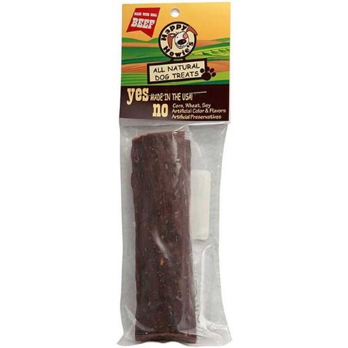 Happy Howie's 6" Beef Jerky Strips Dog Jerky Treats - 80 ct Case - Case of 1