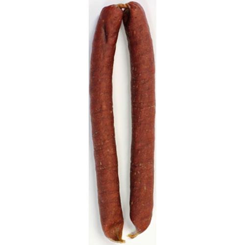 Happy Howie's Deli Style Sausages 12" Sausage Individually Wrapped Beef Natural Dog Chews - 18 ct Case - Case of 1