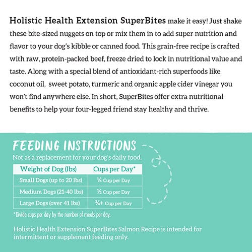 Health Extension SuperBites Freeze-Dried Meal Mixer Salmon