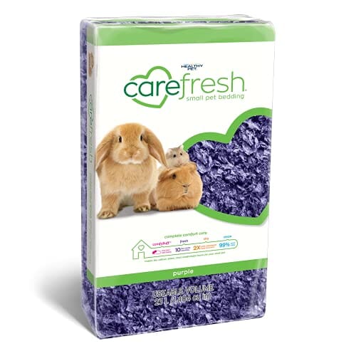 Healthy Pet Carefresh Playful Purple Paper Small Animal Bedding - 23 Ltr