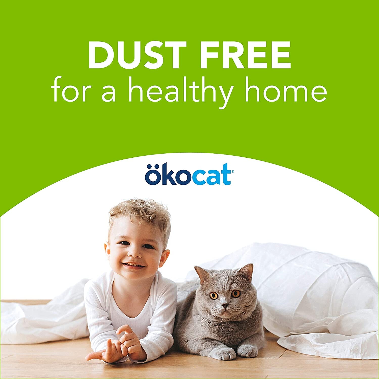 Healthy Pet Okocat Cat Dust Free Paper Litter Cat Litter - 8.2 Lbs  