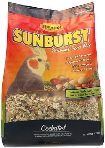 Higgins Gourmet Diets Cockatiel Bird Food - 25 Lbs