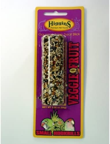 Higgins Gourmet Veggie Fruit Cockatiel Bird Treat Sticks - 2.26 Oz