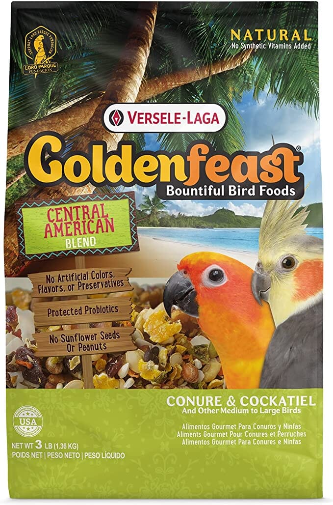 Higgins VL Goldenfeast C.American Bird Food - 3 Lbs