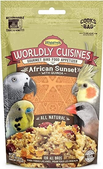 Higgins Worldly Cuisines African Sunset Bird Food - 2 Oz