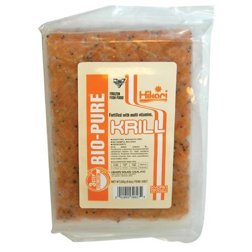 Hikari Bio-Pure Krill Flat Frozen Fish Food, 16-oz