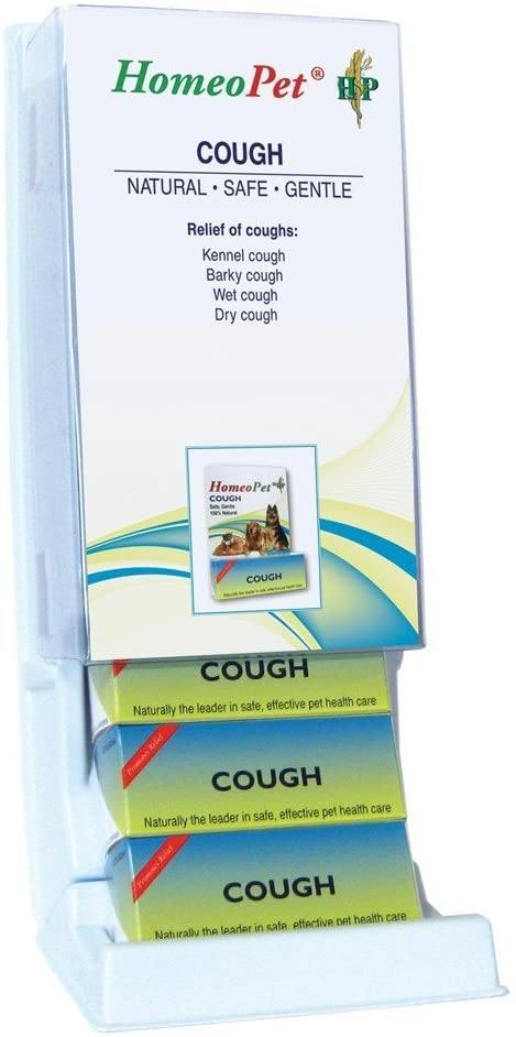 HomeoPet Cough Display Cat and Dog First Aid Care - 15 ml - 6 Count