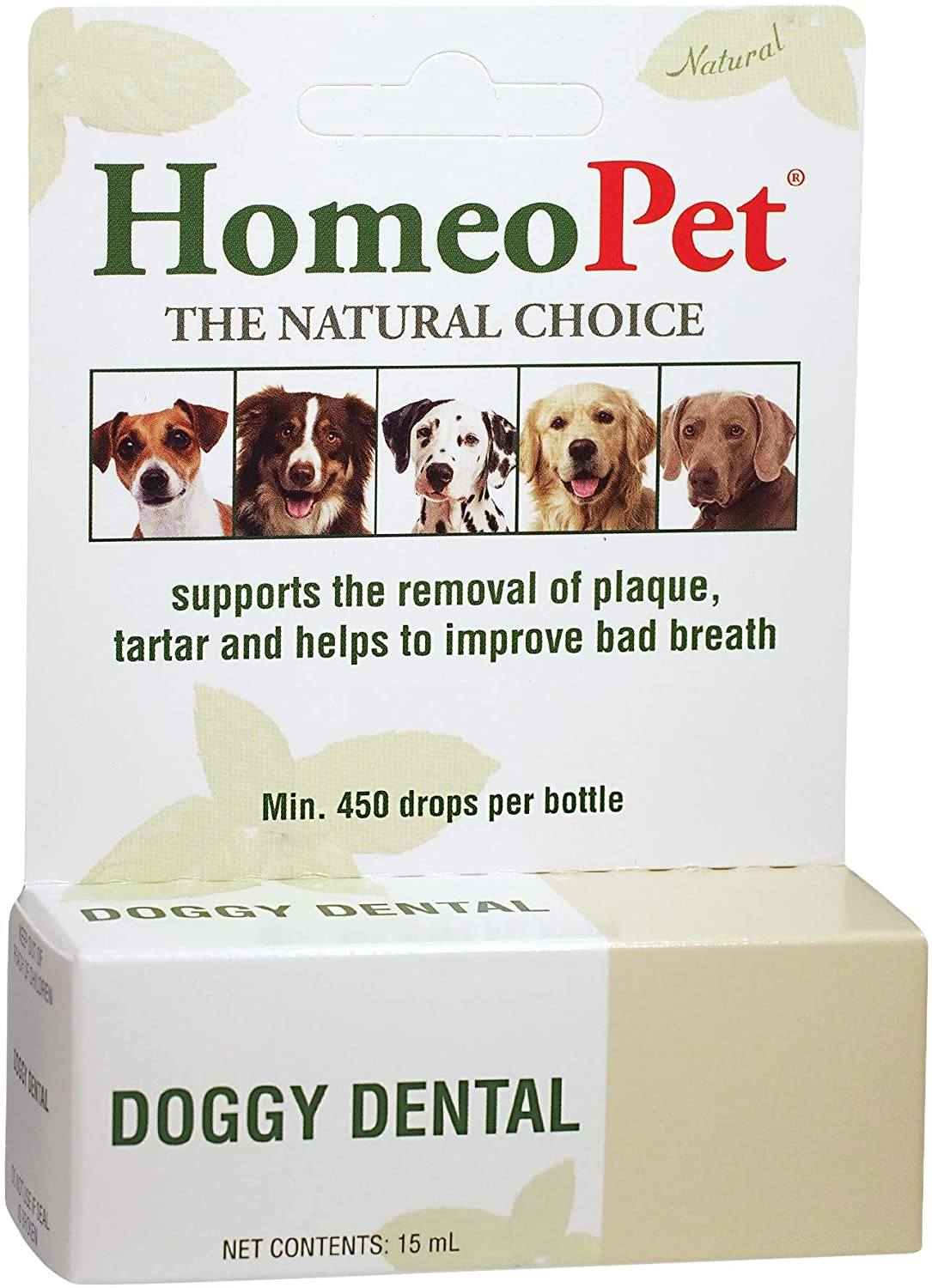 HomeoPet Doggy Dental Dog First Aid Care - 15 ml
