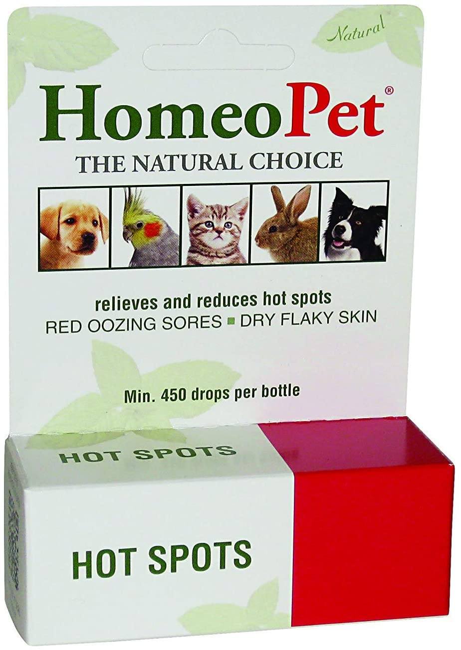 HomeoPet Hot Spots Cat and Dog First Aid Care - 15 ml