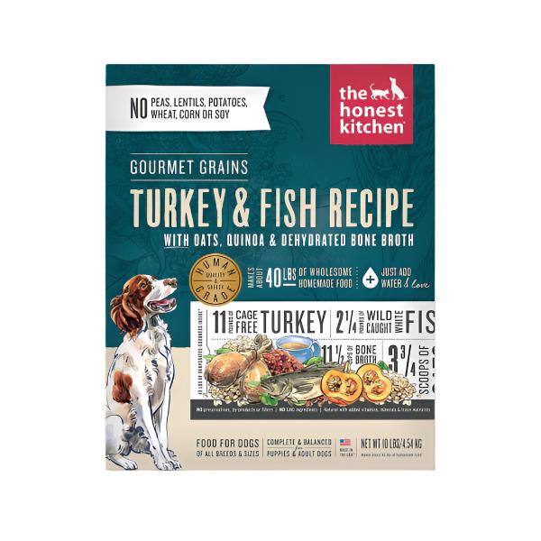 Honest Kitchen Gourmet Grain Turkey Dehydrated Dog Food - 10 lb Box